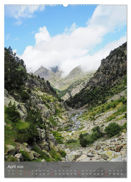 Pyrenäen - Spanien und Frankreich (CALVENDO Wandkalender 2026)