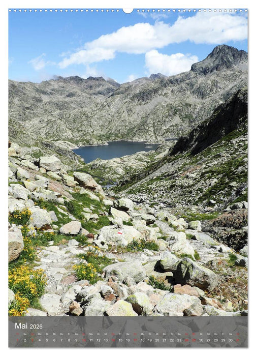 Pyrenäen - Spanien und Frankreich (CALVENDO Wandkalender 2026)