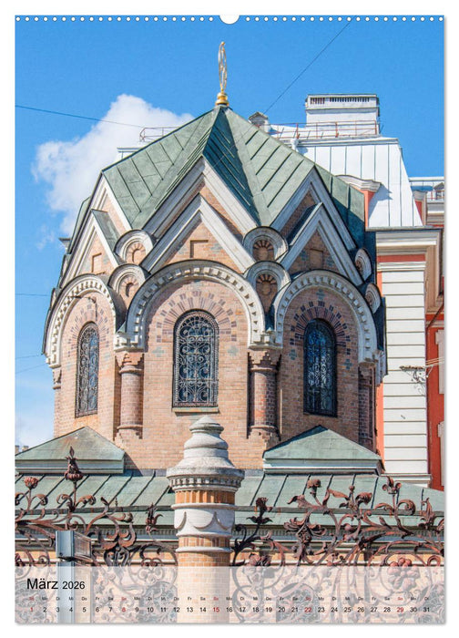 St. Petersburg - Russische Ostseemetropole (CALVENDO Wandkalender 2026)