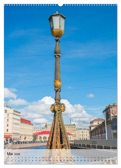 St. Petersburg - Russische Ostseemetropole (CALVENDO Wandkalender 2026)