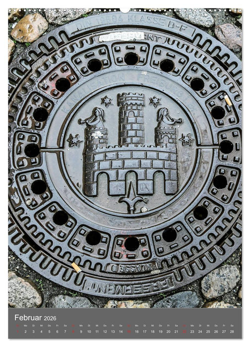 Gullydeckel (CALVENDO Premium Wandkalender 2026)