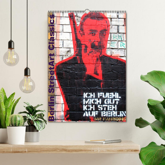 Berlin StreetArt Classics (CALVENDO Wandkalender 2026)