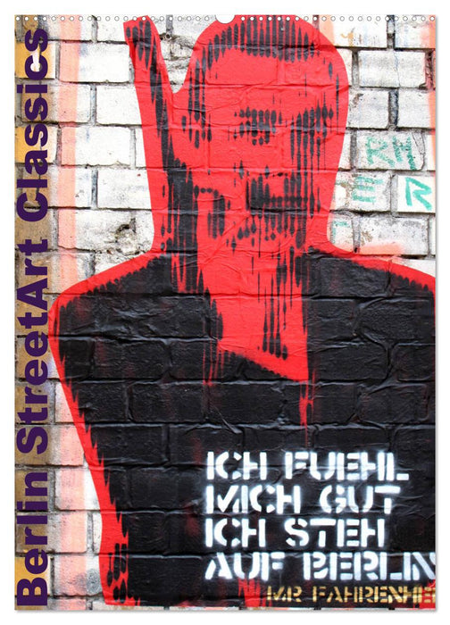Berlin StreetArt Classics (CALVENDO Wandkalender 2026)