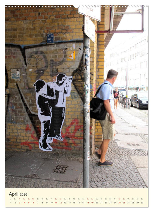 Berlin StreetArt Classics (CALVENDO Wandkalender 2026)