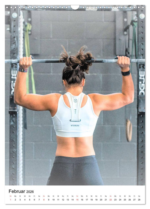 Fitnesskalender (CALVENDO Wandkalender 2026)
