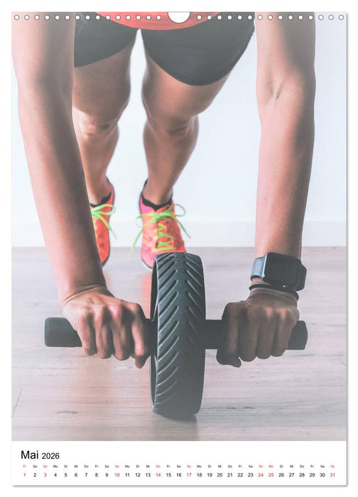 Fitnesskalender (CALVENDO Wandkalender 2026)