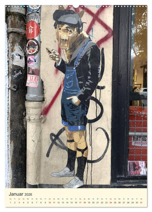 Hamburg StreetArt Classics (CALVENDO Wandkalender 2026)