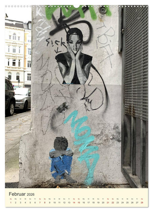 Hamburg StreetArt Classics (CALVENDO Wandkalender 2026)