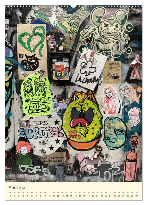 Hamburg StreetArt Classics (CALVENDO Wandkalender 2026)