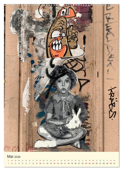 Hamburg StreetArt Classics (CALVENDO Wandkalender 2026)