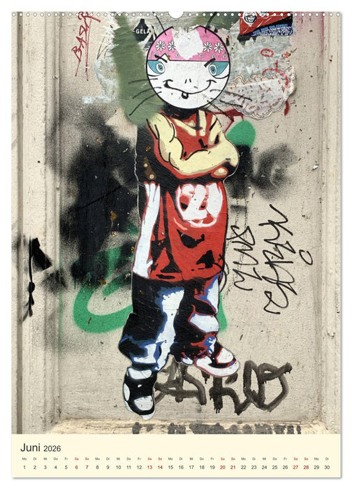 Hamburg StreetArt Classics (CALVENDO Wandkalender 2026)