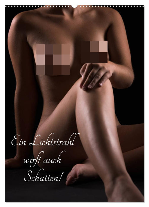 Ein Lichtstrahl wirft auch Schatten! (CALVENDO Wandkalender 2026)