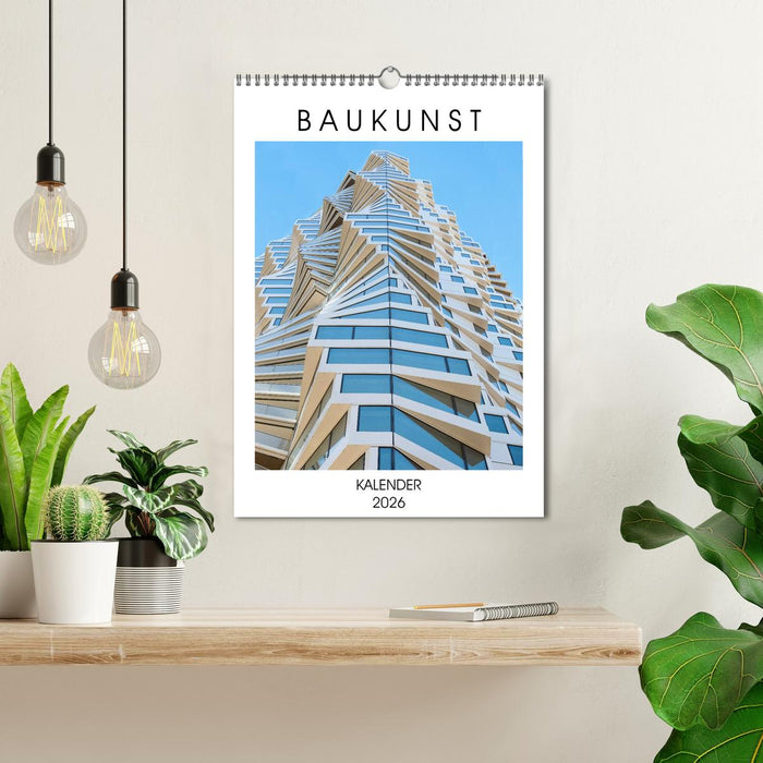 Baukunst (CALVENDO Wandkalender 2026)