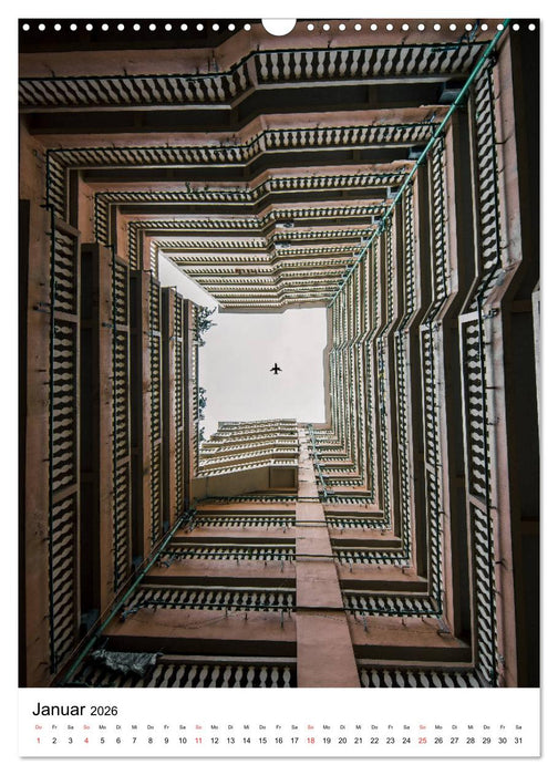 Baukunst (CALVENDO Wandkalender 2026)