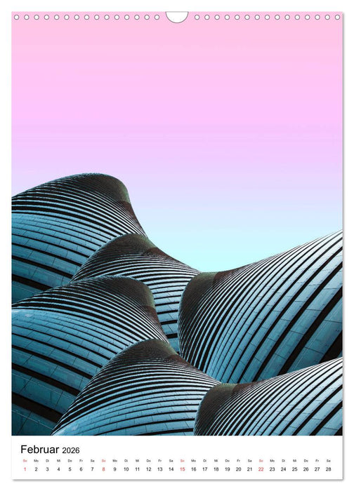 Baukunst (CALVENDO Wandkalender 2026)