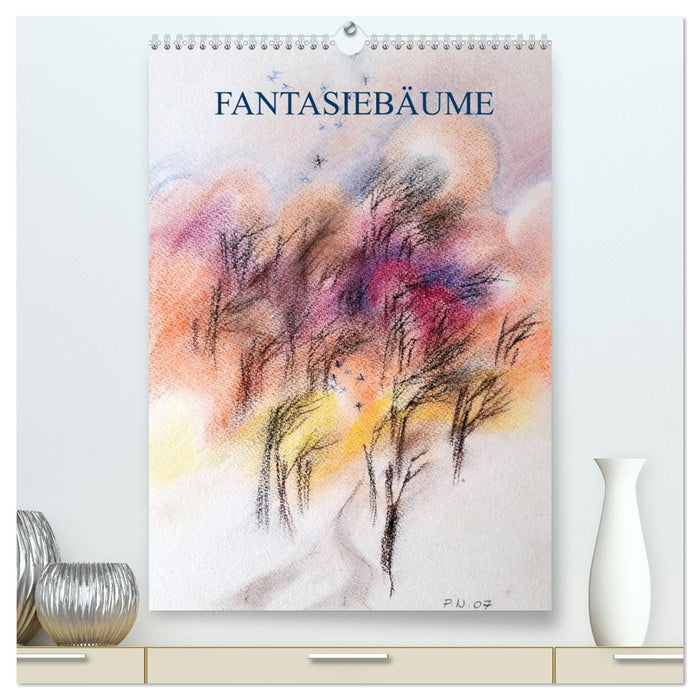 Fantasiebäume (CALVENDO Premium Wandkalender 2026)