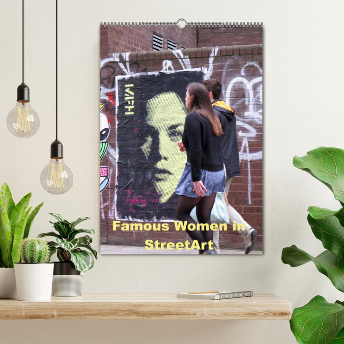 Famous Women in StreetArt (CALVENDO Wandkalender 2026)