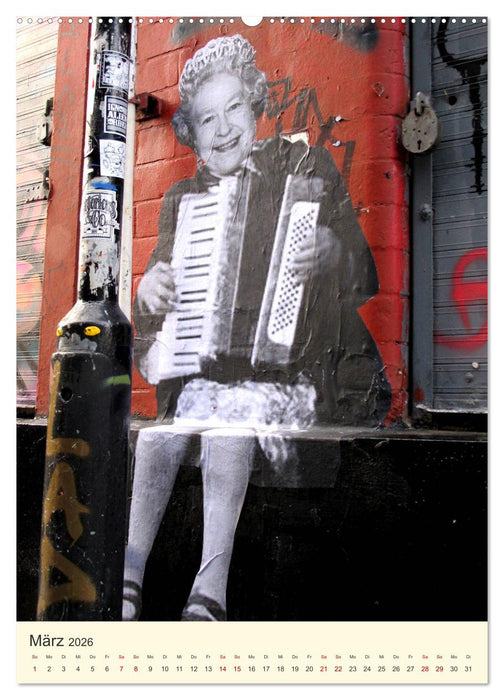 Famous Women in StreetArt (CALVENDO Wandkalender 2026)