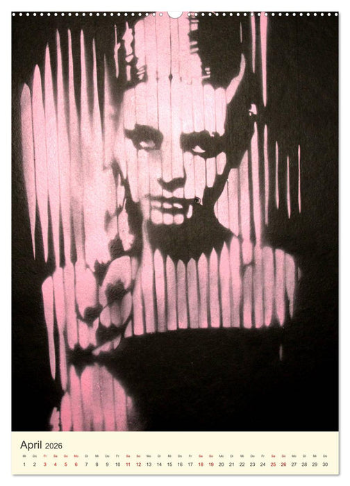 Famous Women in StreetArt (CALVENDO Wandkalender 2026)