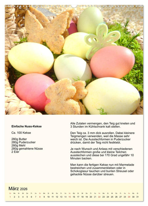 Plätzchen. Kekse für das ganze Jahr! (CALVENDO Premium Wandkalender 2026)