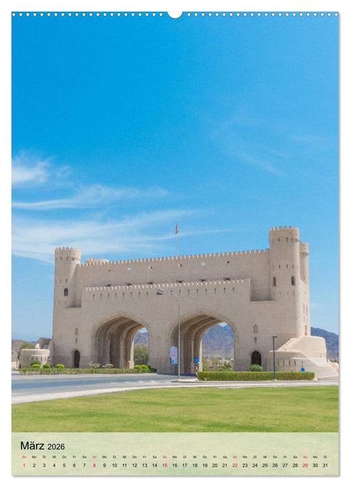 Zauberhafter Oman (CALVENDO Premium Wandkalender 2026)