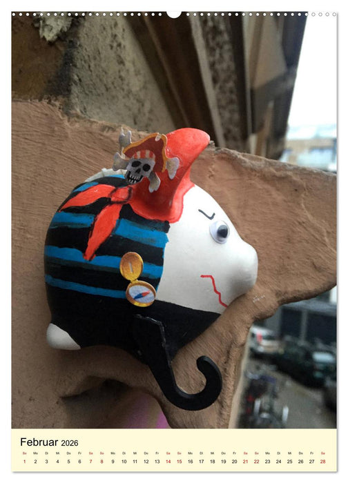 Hamburg StreetArt (CALVENDO Wandkalender 2026)