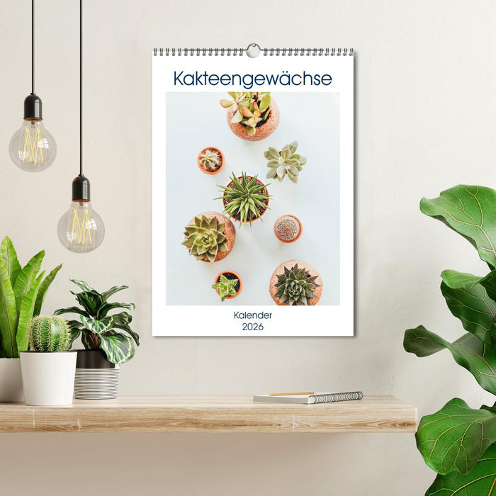 Kakteengewächse (CALVENDO Wandkalender 2026)