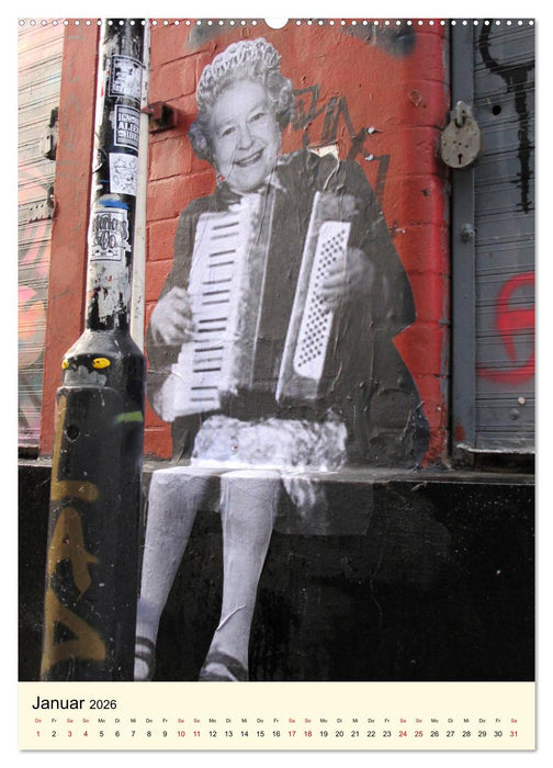 StreetArt London (CALVENDO Wandkalender 2026)