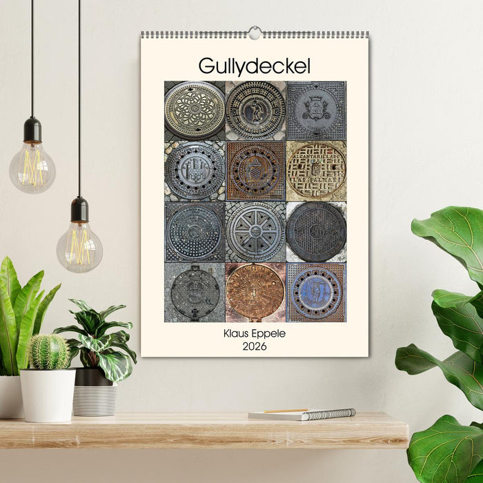 Gullydeckel (CALVENDO Wandkalender 2026)