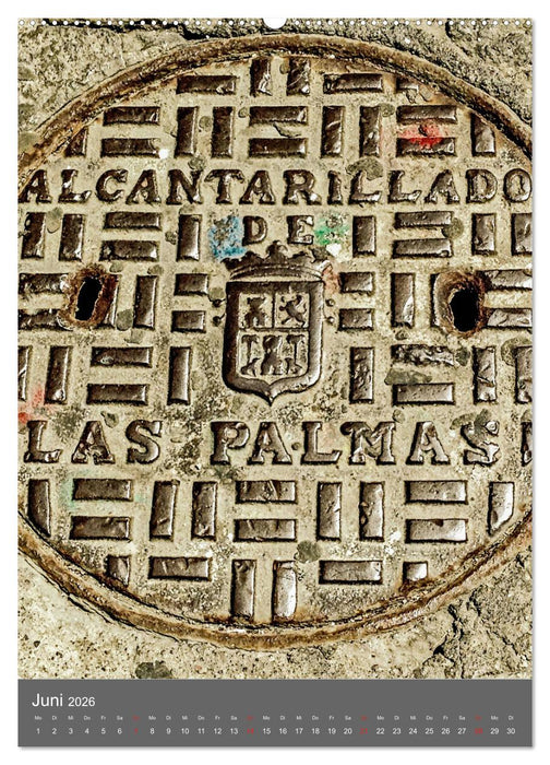 Gullydeckel (CALVENDO Wandkalender 2026)