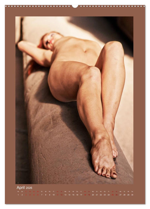 Akt im Industriemuseum (CALVENDO Premium Wandkalender 2026)