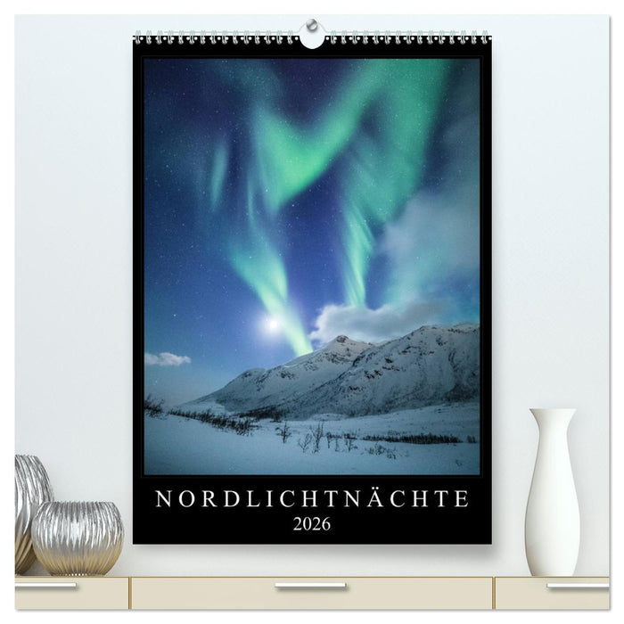 Nordlichtnächte (CALVENDO Premium Wandkalender 2026)