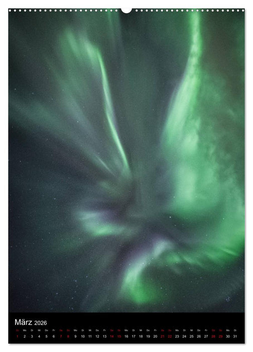 Nordlichtnächte (CALVENDO Premium Wandkalender 2026)