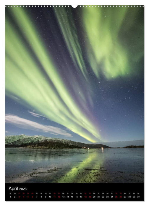 Nordlichtnächte (CALVENDO Premium Wandkalender 2026)