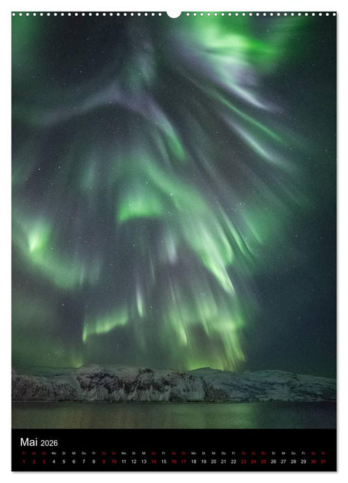 Nordlichtnächte (CALVENDO Premium Wandkalender 2026)