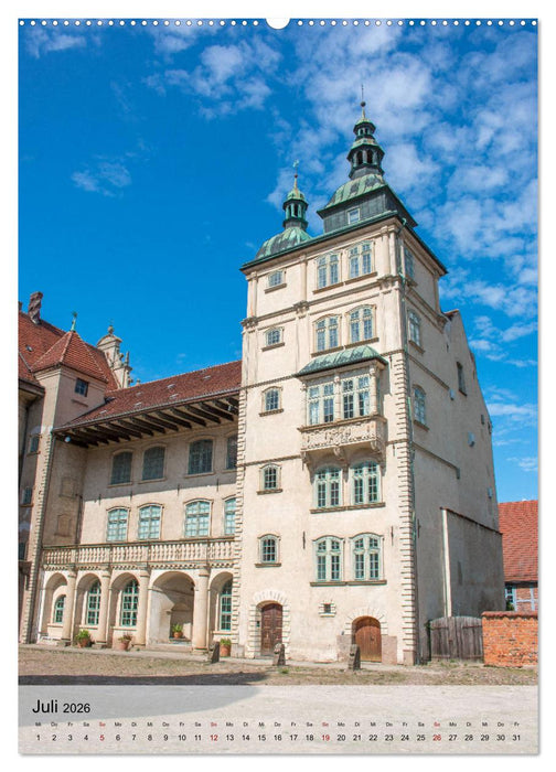 Historisches Güstrow (CALVENDO Premium Wandkalender 2026)