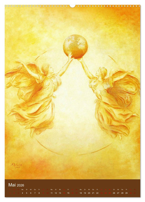 Meine schönsten Engelbilder - Marita Zacharias (CALVENDO Premium Wandkalender 2026)