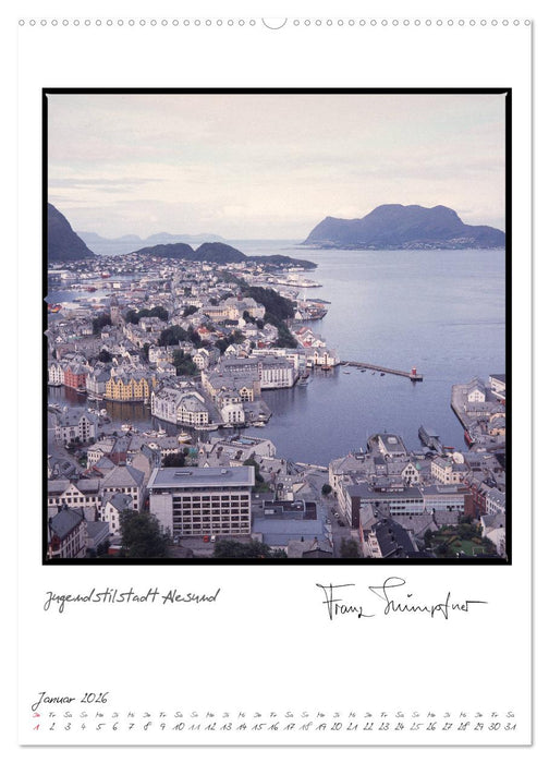 Norwegen analog (CALVENDO Premium Wandkalender 2026)