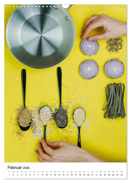 Essen und Trinken - Kalender 2026 (CALVENDO Wandkalender 2026)