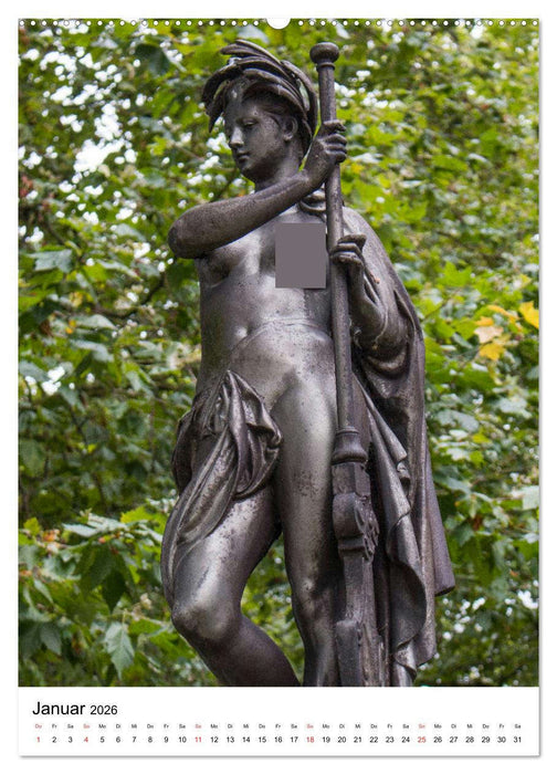 EROTIK - Aus Bronze und Stein (CALVENDO Wandkalender 2026)