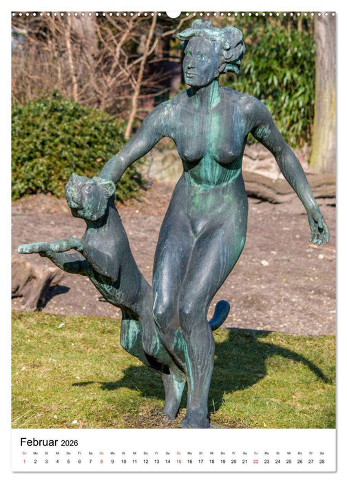 EROTIK - Aus Bronze und Stein (CALVENDO Wandkalender 2026)