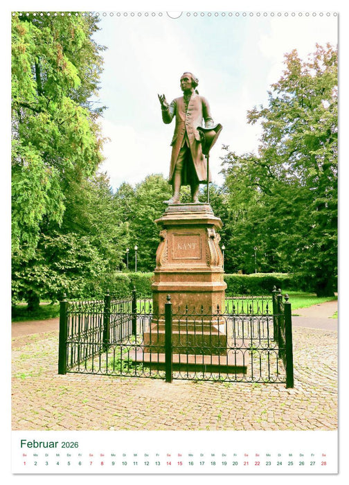 Kaliningrad und seine Erinnerung an Königsberg (CALVENDO Premium Wandkalender 2026)