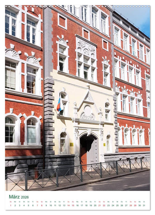 Kaliningrad und seine Erinnerung an Königsberg (CALVENDO Premium Wandkalender 2026)