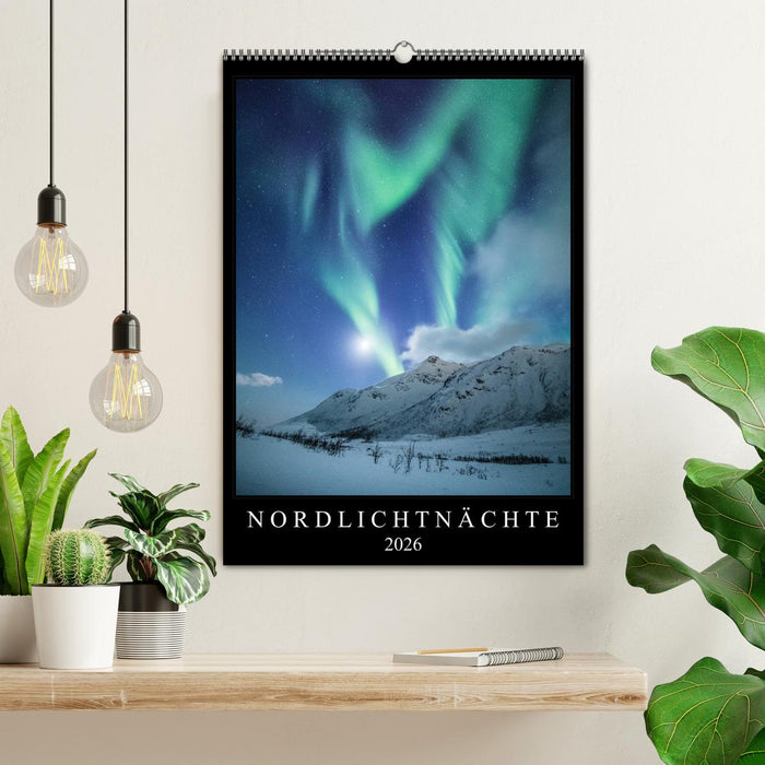 Nordlichtnächte (CALVENDO Wandkalender 2026)