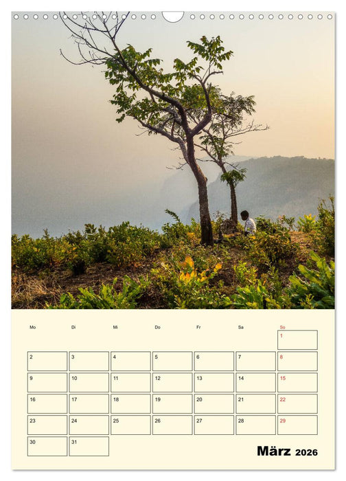 Lebendiges Westafrika - Mauretanien, Senegal, Guinea, Bissau (CALVENDO Wandkalender 2026)