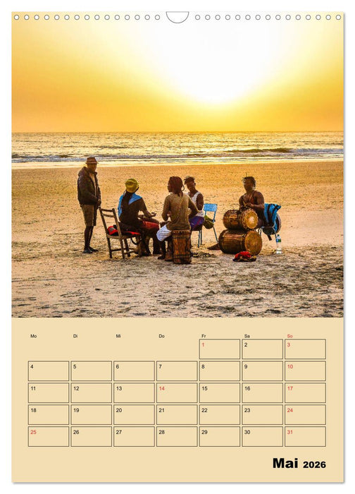 Lebendiges Westafrika - Mauretanien, Senegal, Guinea, Bissau (CALVENDO Wandkalender 2026)