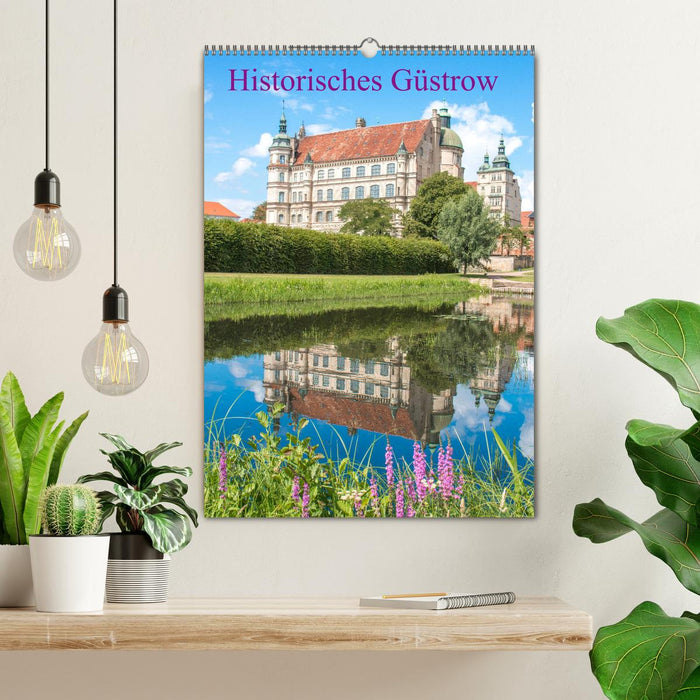 Historisches Güstrow (CALVENDO Wandkalender 2026)