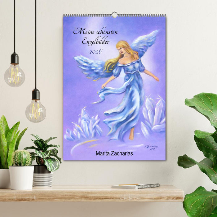 Meine schönsten Engelbilder - Marita Zacharias (CALVENDO Wandkalender 2026)