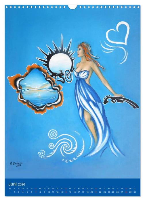 Kunst und Erotik 2026 - Marita Zacharias (CALVENDO Wandkalender 2026)