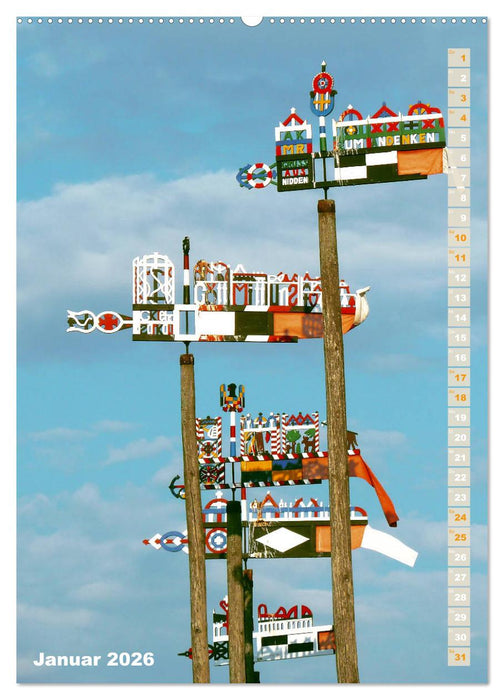 Kurische Nehrung – Am langen, weichen Ostsee-Strand (CALVENDO Premium Wandkalender 2026)